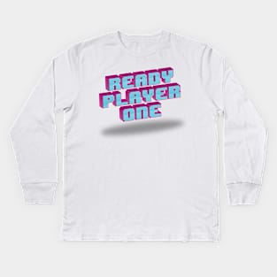 Ready Player One Kids Long Sleeve T-Shirt